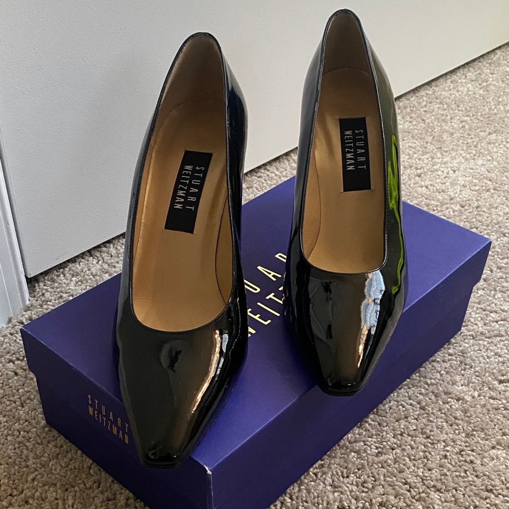 Stuart Weitzman Patent Leather Heels - Picture 2 of 7